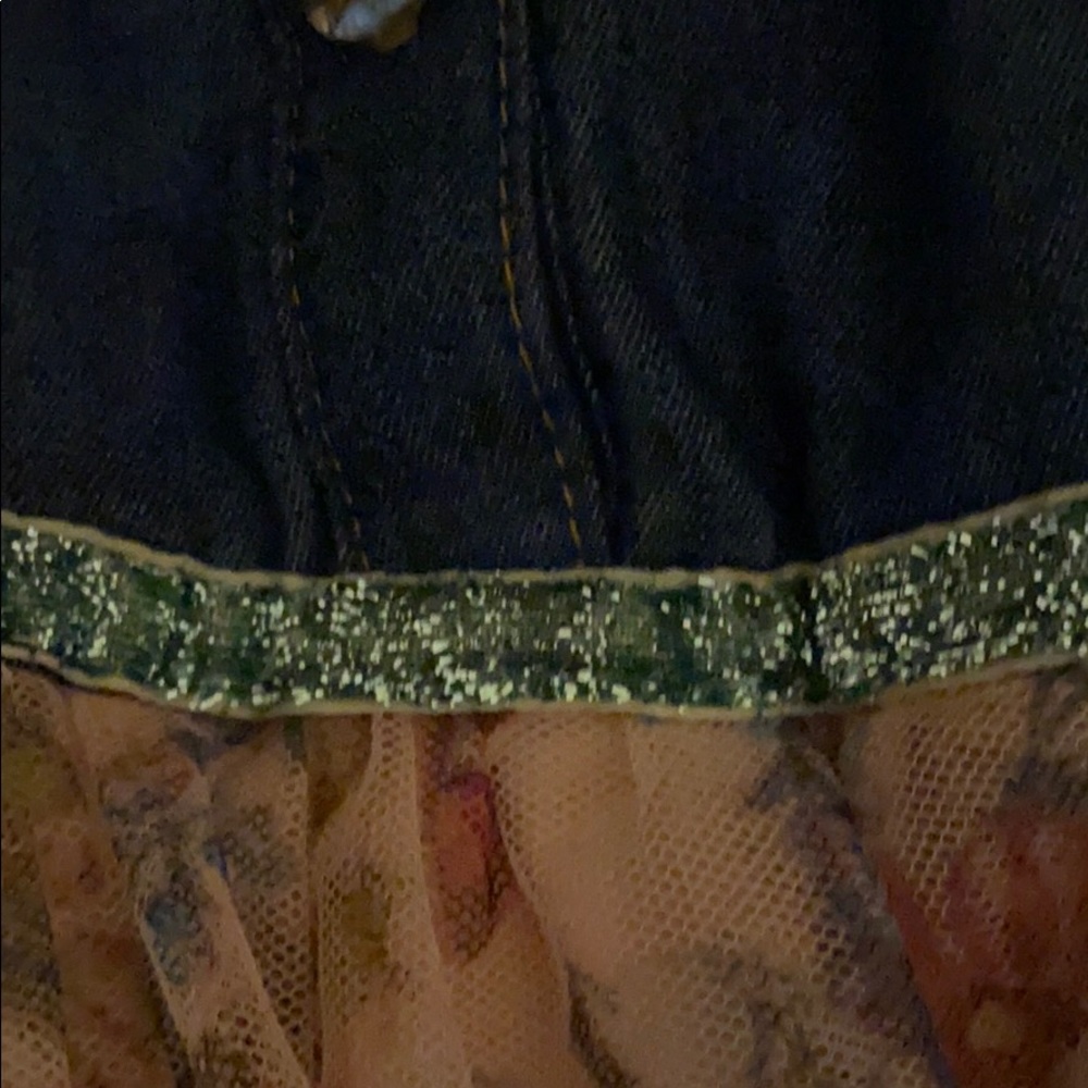 Denim and floral dress - Picture 3 of 5